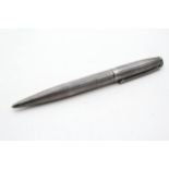S.T DUPONT Silver Plate Ballpoint Pen / Biro (36g) // UNTESTED In previously owned condition Signs
