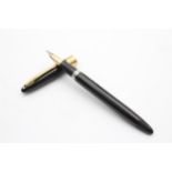 Vintage SHEAFFER Snorkel Black FOUNTAIN PEN w/ 14ct Gold Nib WRITING Vintage SHEAFFER Snorkel