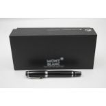 MONTBLANC Boheme Black Rollerball In Original Box w/ Montblanc Black Pen Wallet MONTBLANC Boheme