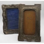 2 x Antique / Vintgae Hallmarked .925 STERLING SILVER Photograph Frames (407g) In antique /