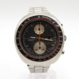 Vintage Seiko UFO chronograph automatic fully working and re-setting original strap