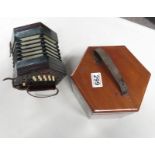 W Winrow and Son concertina 21 button working