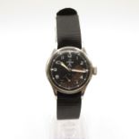 Vintage Gents OMEGA Dirty Dozen W.W.W Military Issued Wristwatch WORKING // Vintage Gents OMEGA