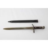 Rare Finnish M28 Civil Guard Bayonet & Scabbard Maker Marked Hackman & Co // Rare Finnish M28