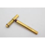 MUST DE CARTIER Ballpoint Pen / Biro Gold Plate BALLPOINT PEN / Biro (23g) // UNTESTED 427001 In