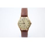 Vintage Gents TUDOR By ROLEX 9ct Gold Cased WRISTWATCH Hand-Wind WORKINGVintage Gents TUDOR By ROLEX