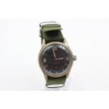 Vintage Gents Zenith DH German Army WW2 Issued Wristwatch WORKING Vintage Gents Zenith DH German