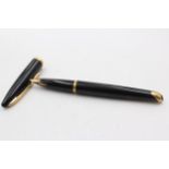 WATERMAN Carene Black Lacquer FOUNTAIN PEN w/ 18ct Gold Nib WRITING WATERMAN Carene Black Lacquer