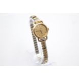 Vintage Ladies OMEGA 9ct Gold Cased WRISTWATCH Hand-Wind WORKINGVintage Ladies OMEGA 9ct Gold