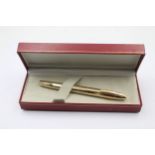 Vintage SHEAFFER Imperial Gold Plated FOUNTAIN PEN w/ 23ct Gold Plate Nib (27g)Vintage SHEAFFER