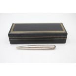 ALFRED DUNHILL .925 Sterling Silver Ballpoint Pen / Biro WRITING Boxed (52g) // In Original Box In