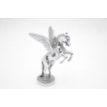 Vintage Chrome Finished PEGASUS Hood Ornament / Mascot Stamped LEJEUNE // Made In England Height -