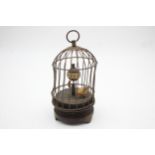 Antique / Vintage Novelty Clockwork Birdcage Egg Timer // Height - 14cm In antique / vintage