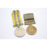 ER.II Korea Medal Pair Inc Queens Korea To 22276972 Pte J.Findley Black Watch // In vintage