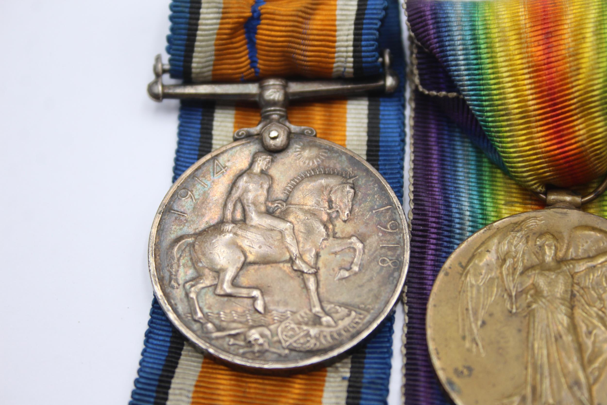 WW1 1914-15 Star Trio w/ Original Ribbons To 23968 PTE SHT A?.J Nolan Liverpool // In antique - Image 5 of 5