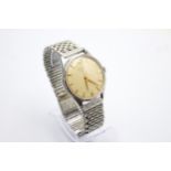 Vintage Gents LONGINES 1950'S Stainless Steel WRISTWATCH Hand-Wind WORKING // Vintage Gents LONGINES