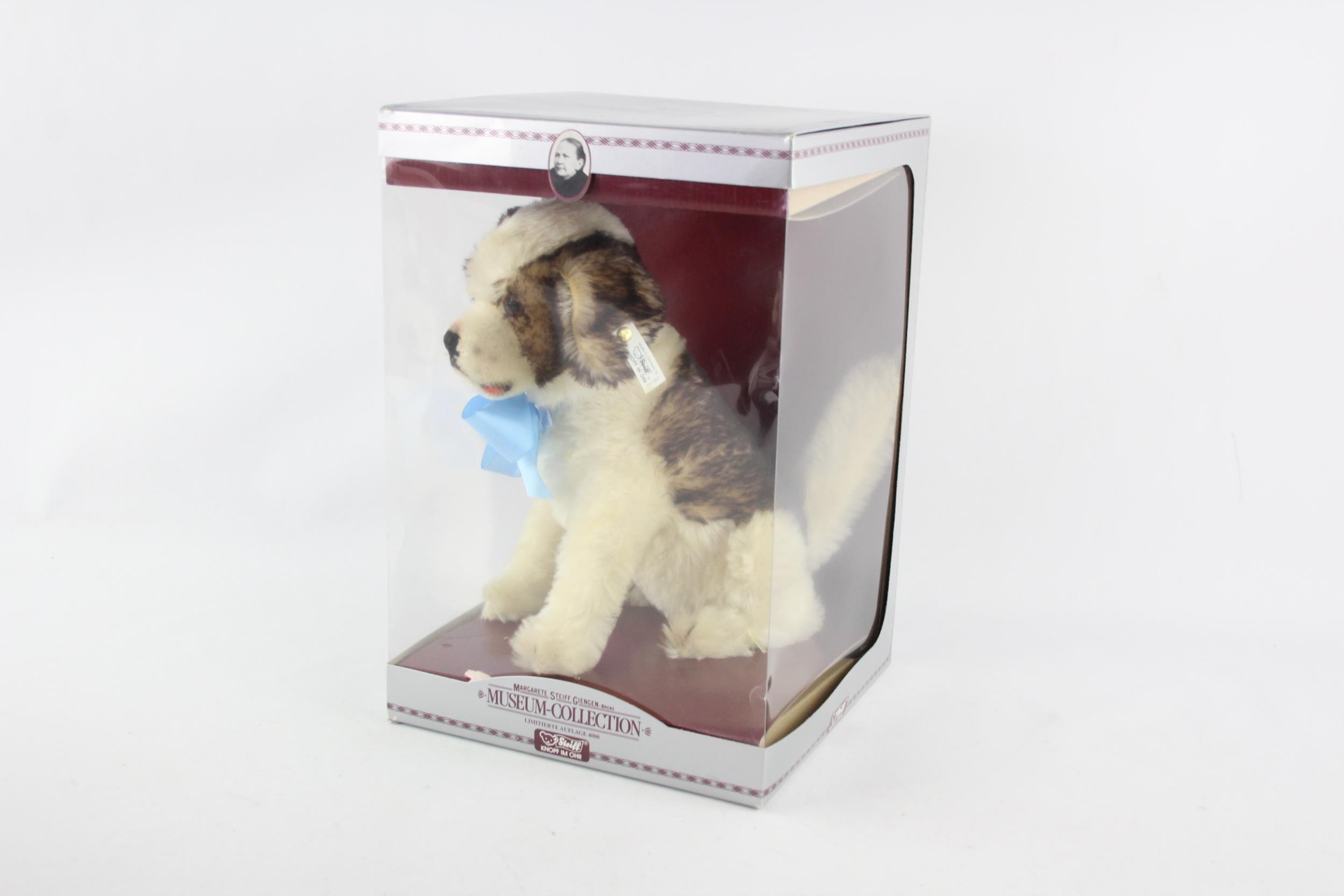 Limited Edition STEIFF Museum Collection Boxed 1931 St-Bernard 401367 // Limited Edition STEIFF