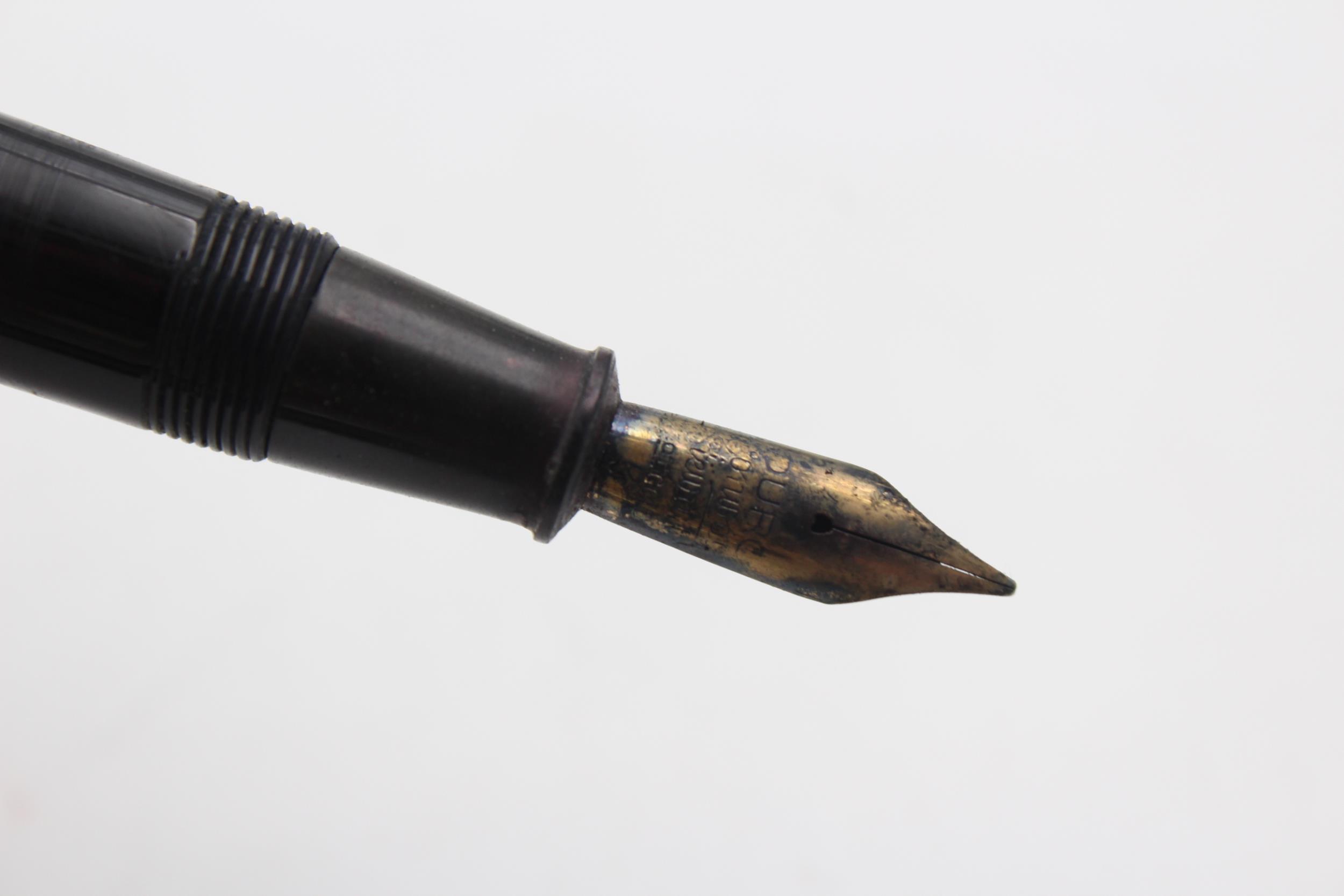 Vintage CONWAY STEWART The Conway Stewart No.55 Black Fountain Pen WRITING - Image 3 of 10