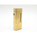 Vintage DUNHILL Gold Plated Rolagas Cigarette LIGHTER (74g)