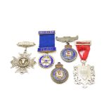 Selection of silver medals 103g