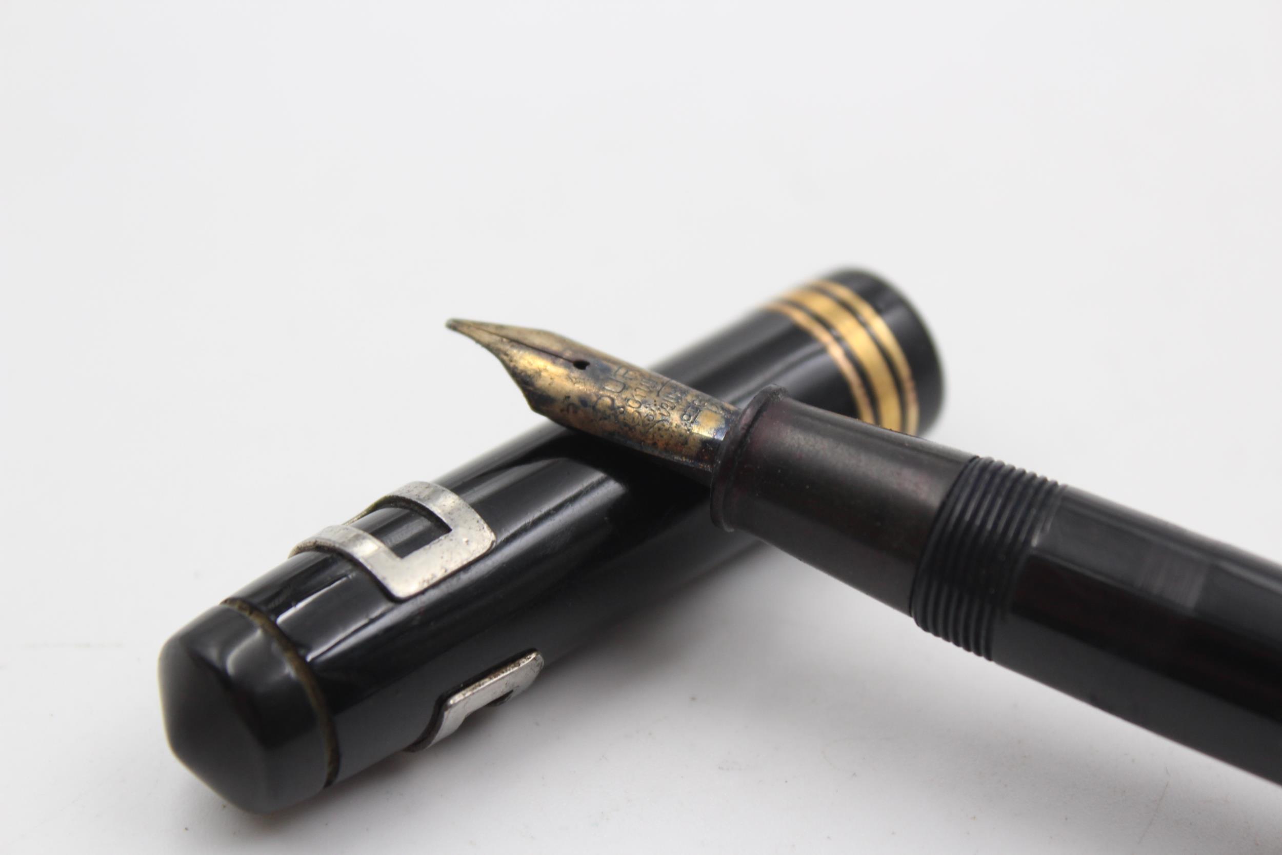 Vintage CONWAY STEWART The Conway Stewart No.55 Black Fountain Pen WRITING - Image 2 of 10