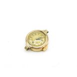 9ct gold ladies Rolex watch - watch runs - 21mm case size 9g