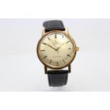 OMEGA Seamaster gent's 9ct gold wristwatch automatic working condition  36mm case CAL 552 24jewel