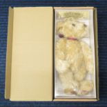 Boxed MERRYTHOUGHT Prince William 21st Birthday Jointed Mohair TEDDY BEAR // #SH14WILG Inc