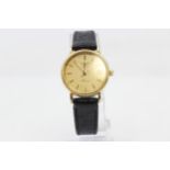 Vintage Ladies LONGINES 18k Gold Dress WRISTWATCH Quartz // Vintage Ladies LONGINES 18k Gold