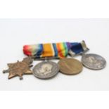 WW1 Mounted Navy Long Service Medal Group J.10107 F. G. Plummer, L.Tel RN // WW1 Mounted Navy Long