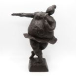 A bronze cast Ballet dancer 10 inches high 1.7kg weight