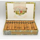 collection of havana cuban cigars full box 6 inch cigars 25 cigars in box