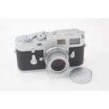Leica M2 Rangefinder FILM CAMERA w/ Leitz Wetzlar Elmar 50mm /2.8 Lens WORKING // Leica M2 DBP Ernst