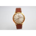 Vintage Gents OMEGA 'Disco Volante' Gold Tone WRISTWATCH Hand-Wind WORKING // Vintage Gents OMEGA '