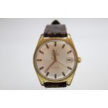 Vintage Gents OMEGA GENEVE Gold Tone C.1970s WRISTWATCH Automatic WORKING // Vintage Gents OMEGA