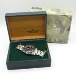Rolex GMT Master 2 1986 with original box and papers fully working - it has been stored for the