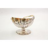 Antique George IV 1830 London STERLING SILVER Swing Handle Dish (85g) // Maker - Peter & Jonathan
