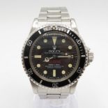 Rolex Sea-Dweller double red 1665 mark 3 1973 with original strap in great condition fully working