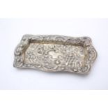 Antique Edwardian Hallmarked 1906 Birmingham STERLING SILVER Pin Dish (38g) // Maker - Henry