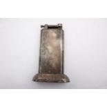 Vintage DUNHILL Silver Plated Lift Arm Table Lighter (207g) // w/ Personal Engraving to Base
