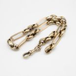 Antique watch chain 9ct gold 34.9g 142 long