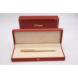 S.T DUPONT Gold Plated Ballpoint Pen / Biro WRITING In Original Box (26g) // S.T DUPONT Gold