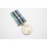 ER.II Royal Observer Corps Medal Named Observer F. C. Fison // In vintage condition Signs of age and