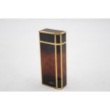MUST DE CARTIER Gold Plated & Tortoiseshell Effect Lacquer Cigarette Lighter 74g // UNTESTED In