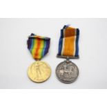 WW1 Medal Pair Named 26918 Sgt W. R. Kemp RAF // In antique condition Signs of age and use Please
