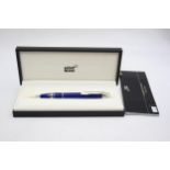 MONTBLANC Starwalker Blue Ballpoint Pen / Biro WRITING In Original Box // MONTBLANC Starwalker