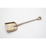 Antique / Vintage .950 SILVER Novelty Shovel / Spade Spoon (20g) // Length - 12.2cm XRF TESTED FOR