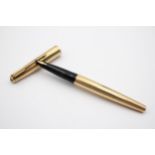 Vintage PARKER 61 Gold Plated FOUNTAIN PEN w/ Gold Plate Nib WRITING (22g) // Vintage PARKER 61 Gold