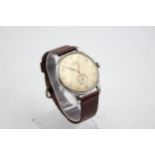 Vintage Gents LONGINES C.1950s Large Dial WRISTWATCH Hand-Wind WORKING // Vintage Gents LONGINES C.