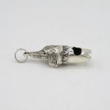 925 silver dog whistle HM 42mm long